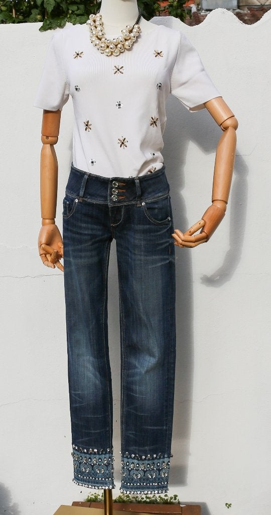 Prachtige Fracomina jeans - T38-40, Kleding | Dames, Spijkerbroeken en Jeans, Fracomina, Ophalen of Verzenden, Gedragen, W30 - W32 (confectie 38/40)