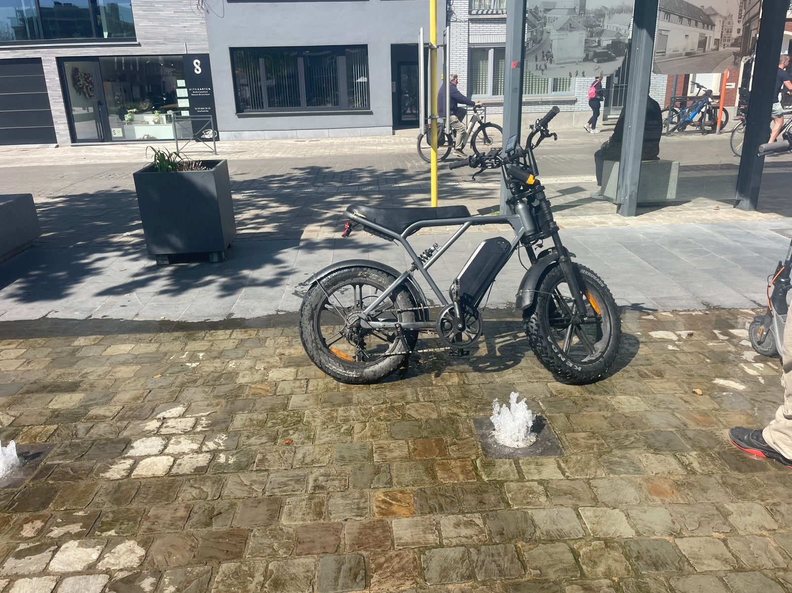 Ouxi h9 fatbike ( met werk ), Ophalen, Zo goed als nieuw