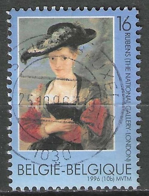 Belgique 1996 - Yvert 2659 /OBP 2656 - Suzanna Fourment (ST), Envoi, Affranchi, Oblitéré, Art