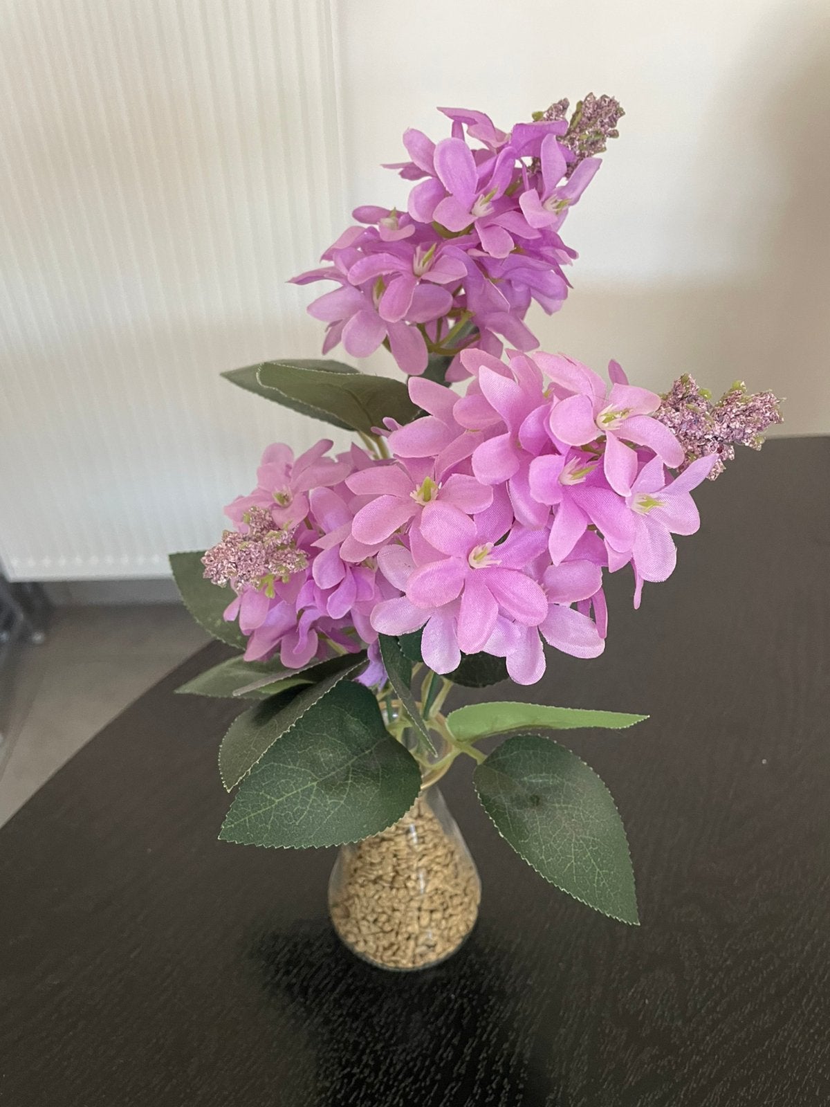 Kustbloem met vaas paars, Maison & Meubles, Accessoires pour la Maison | Plantes & Fleurs artificielles, Intérieur, Violet, Plastique