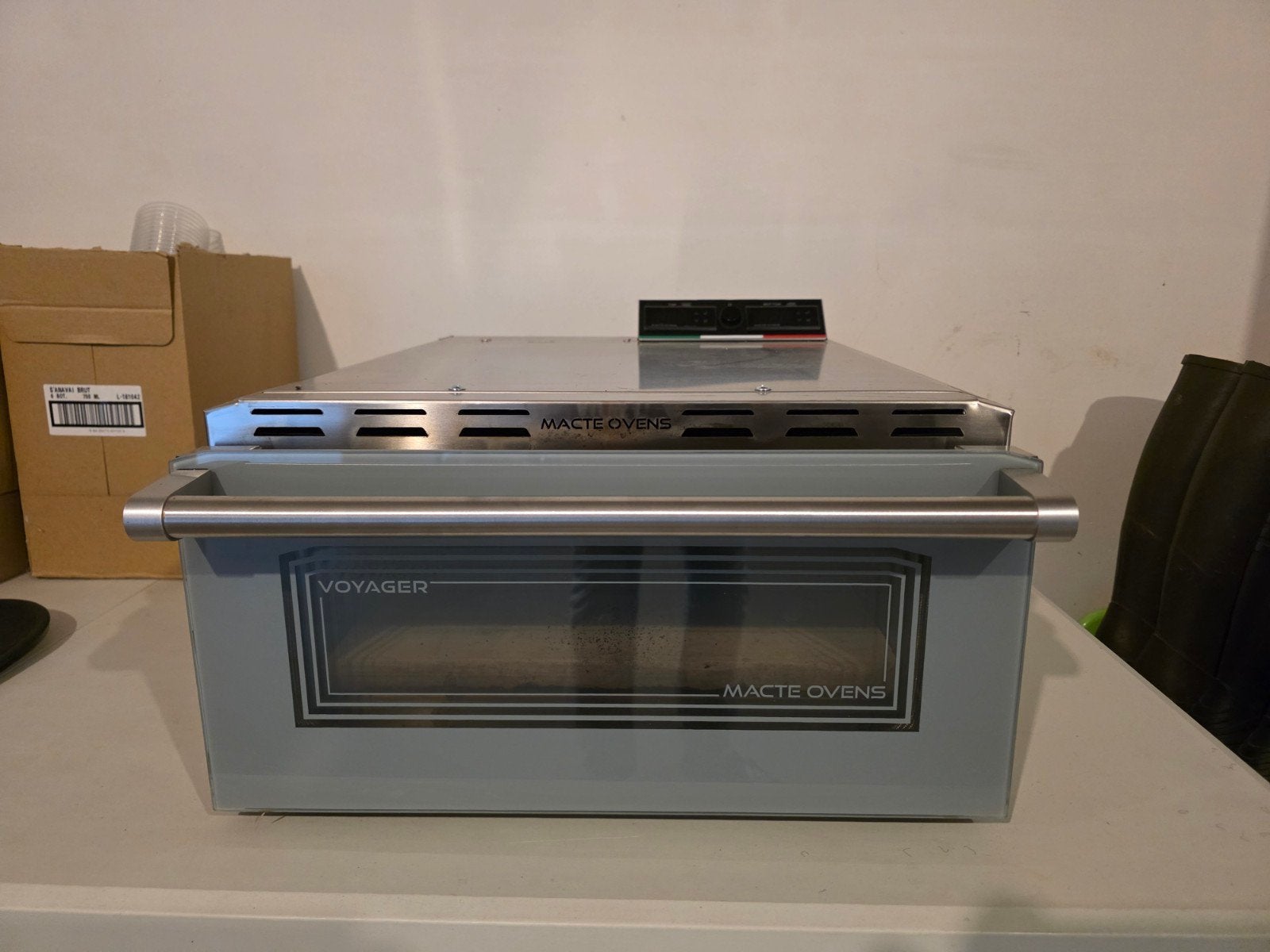 Pizza-oven Italiaans merk "ALS NIEUW", Muziek en Instrumenten, Piano's, Ophalen