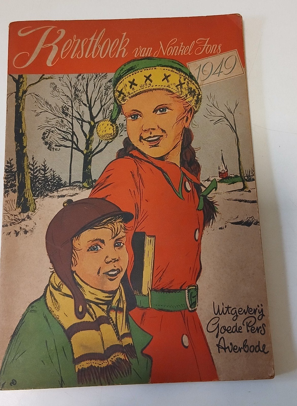 Zonneland kerstboek 1949, Nonkel Fons, Ophalen of Verzenden, Nonkel Fons