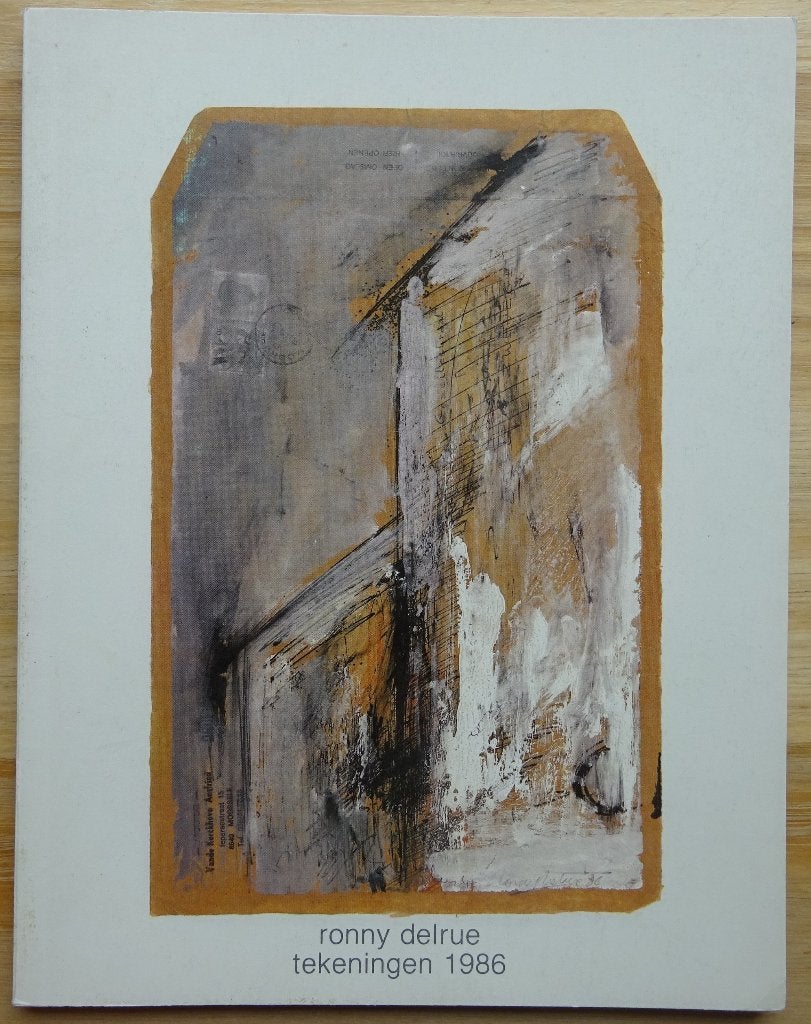 Ronny Delrue, tekeningen 1986, Peinture et dessin, Enlèvement ou Envoi, Comme neuf, Hugo Brutin