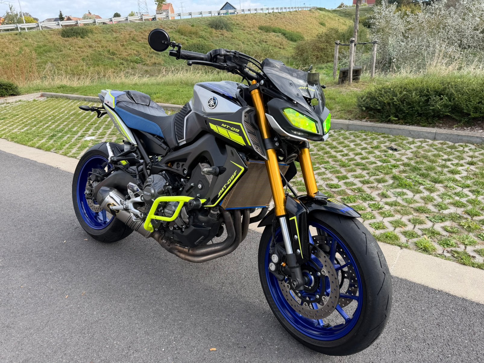 YAMAHA MT 09 SP * 2019 * 28.000 km, Permis Moto A, Entreprise, Occasion, Plus de 35 kW