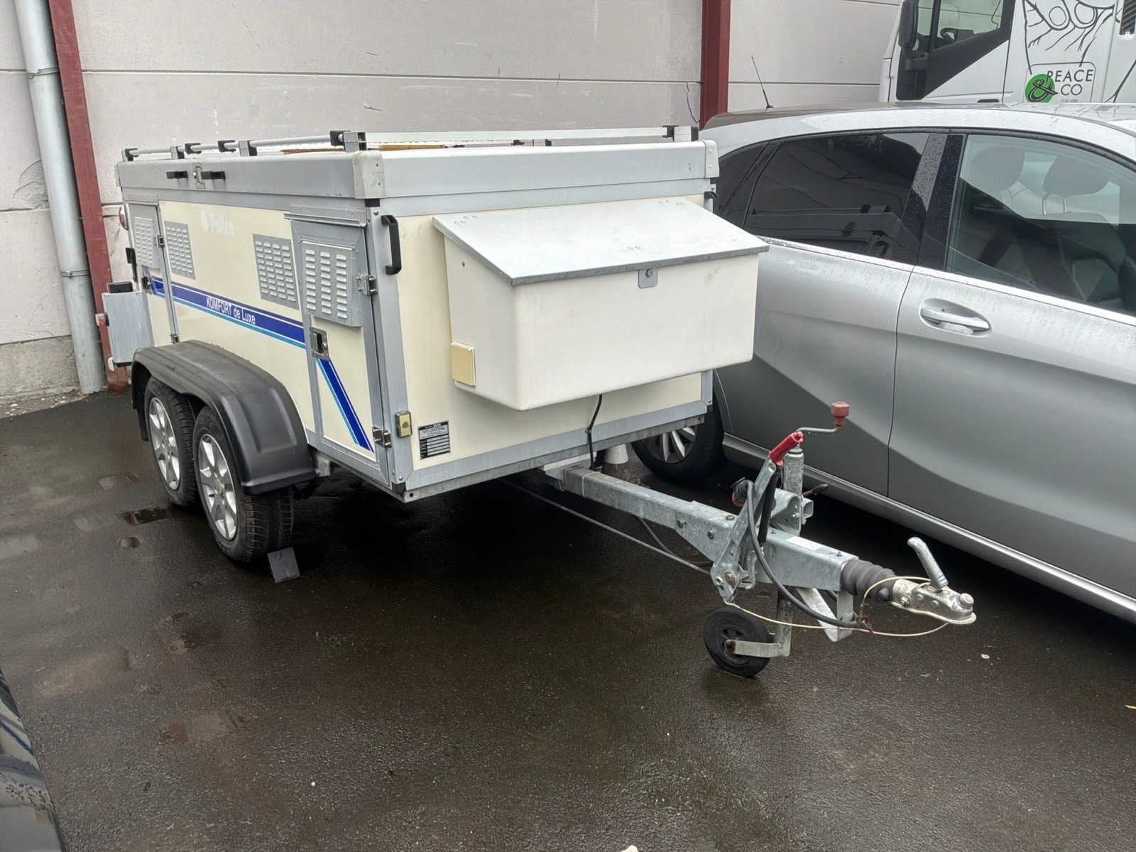 WT-Metall TH4/LU/2 Aanhangwagen voor honden, Gebruikt