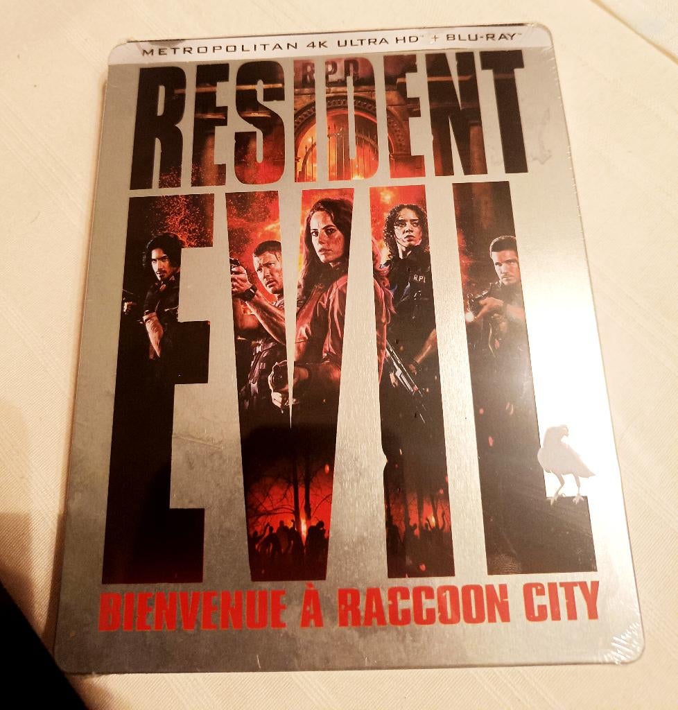 Resident Evil: Welcome to Raccoon City (4K + BR) Nieuw !, Cd's en Dvd's, Blu-ray, Ophalen of Verzenden, Nieuw in verpakking, Horror