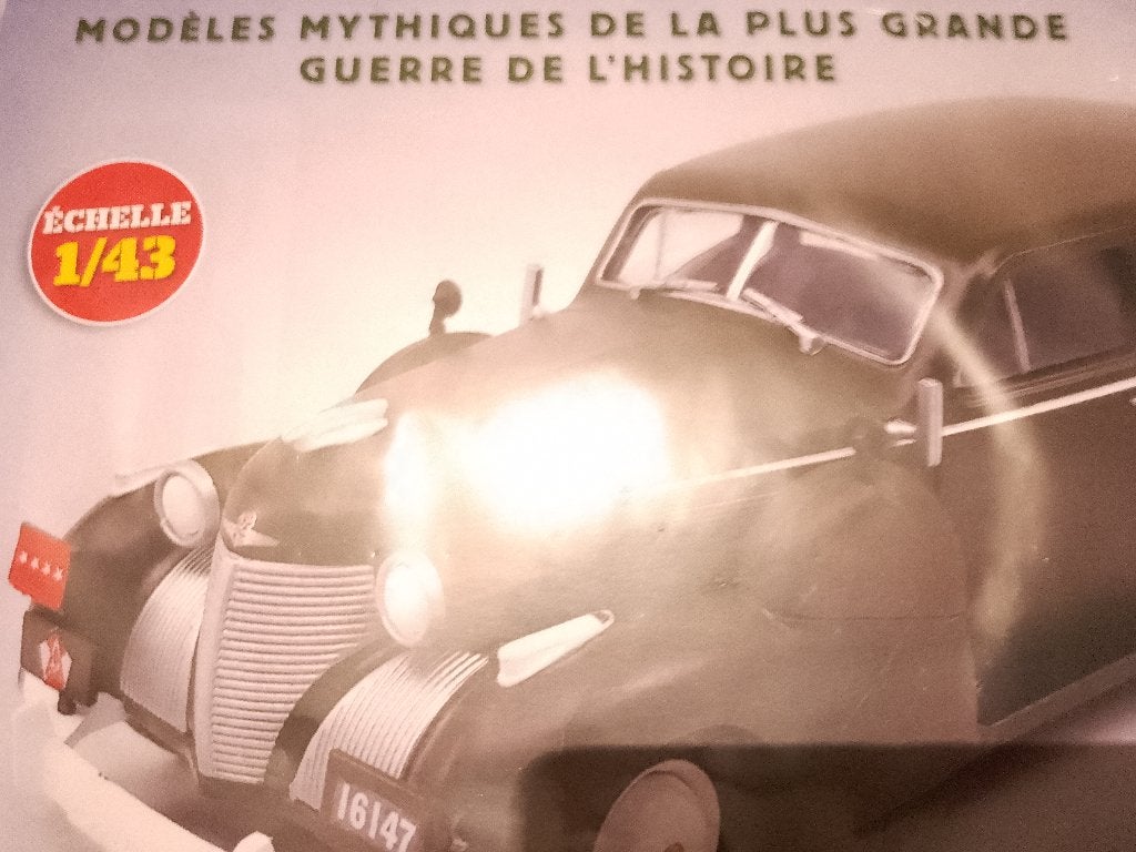 CADILLAC Fleetwood Patton 1951 1/43 UH NEUVE+BOITIER PERPLEX, Ophalen, Nieuw, Auto, Universal Hobbies
