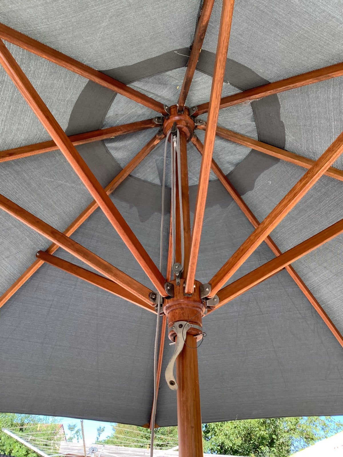 Grote parasol te koop ,superstaat, 3,75 m , zware uitvoering, Enlèvement, Comme neuf