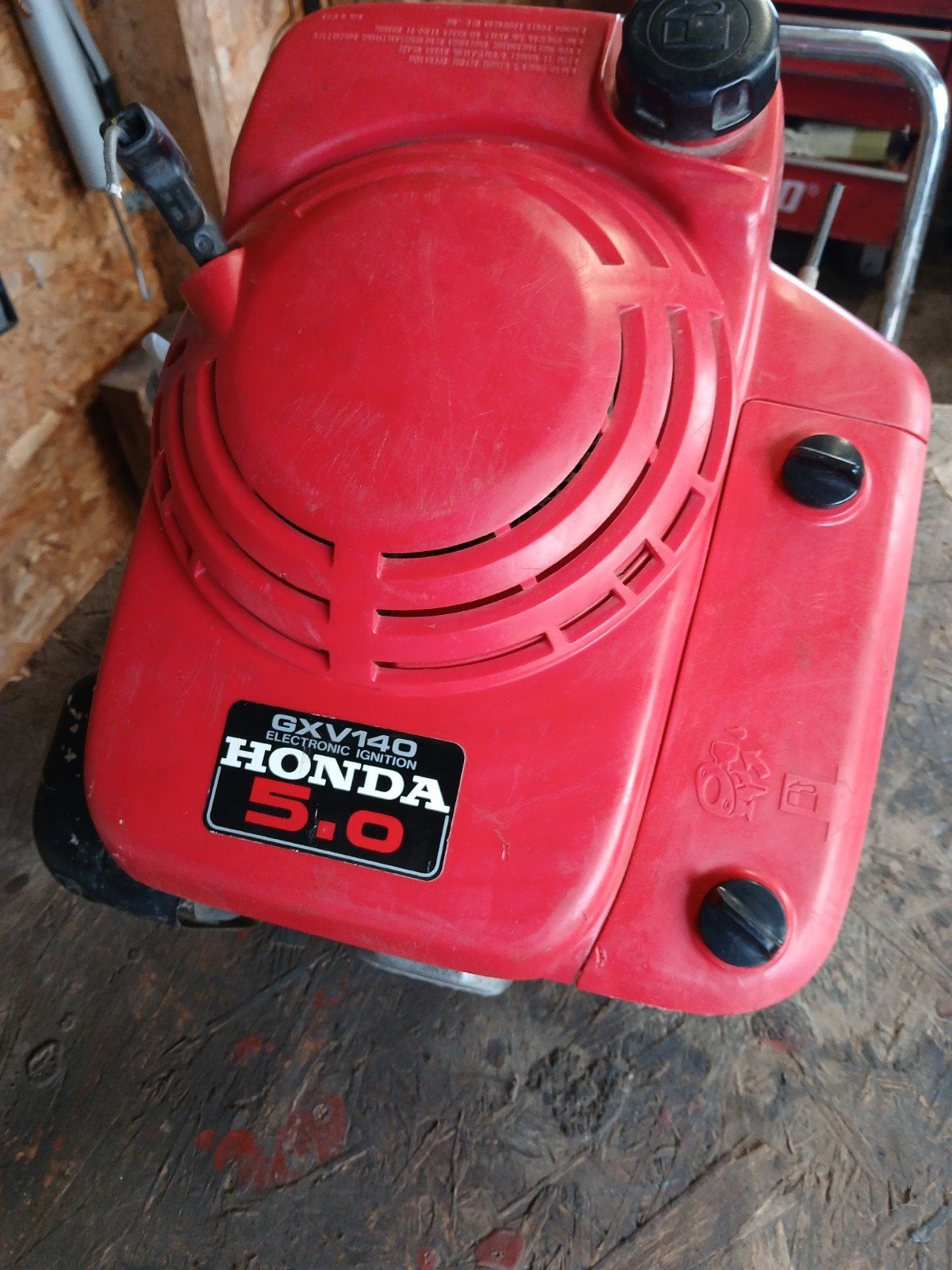 Grasmachine motor honda gxv 140  2 stuks, Tuin en Terras, Grasmaaiers, Ophalen