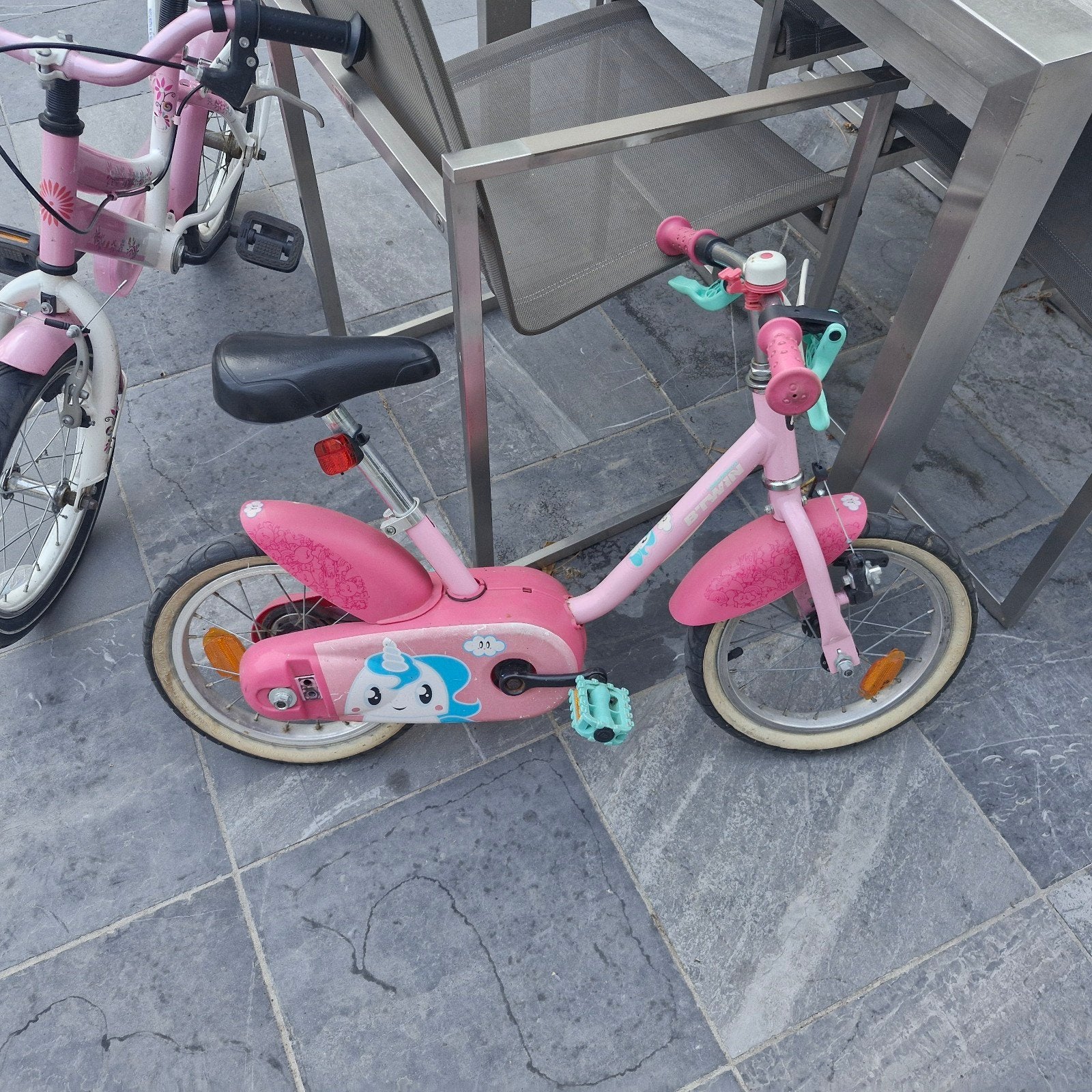 eerste meisjesfietsje 14 inch, Fietsen en Brommers, Fietsen | Kinderfietsjes, Ophalen