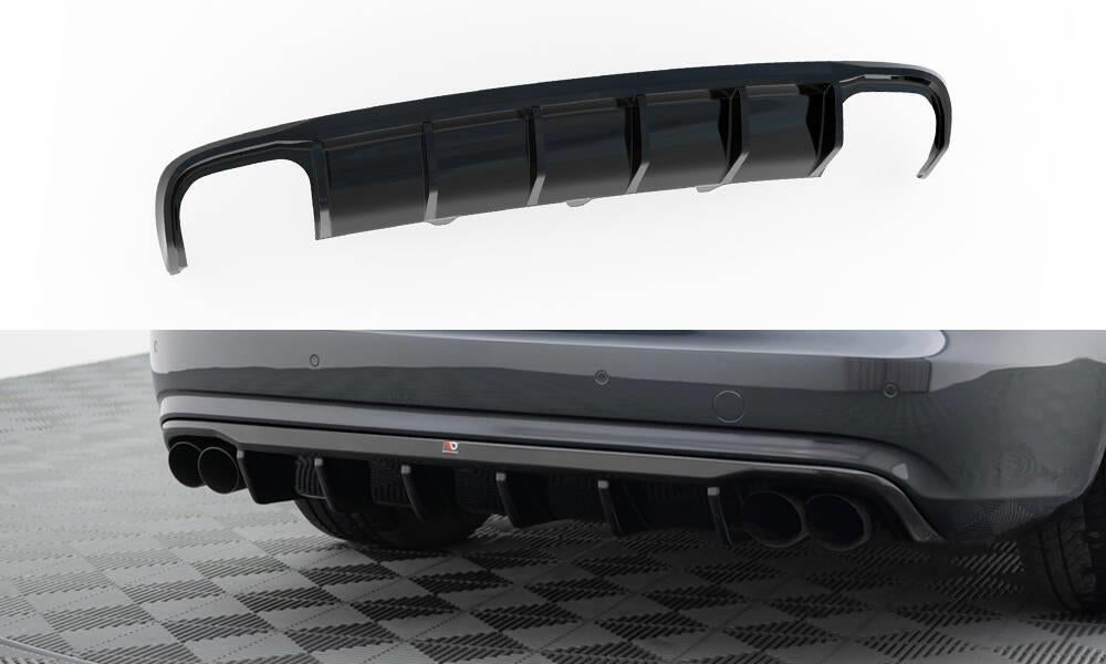 Maxton Central Rear Valance Geschkt Voor Audi A4 B8 Facelift, Envoi