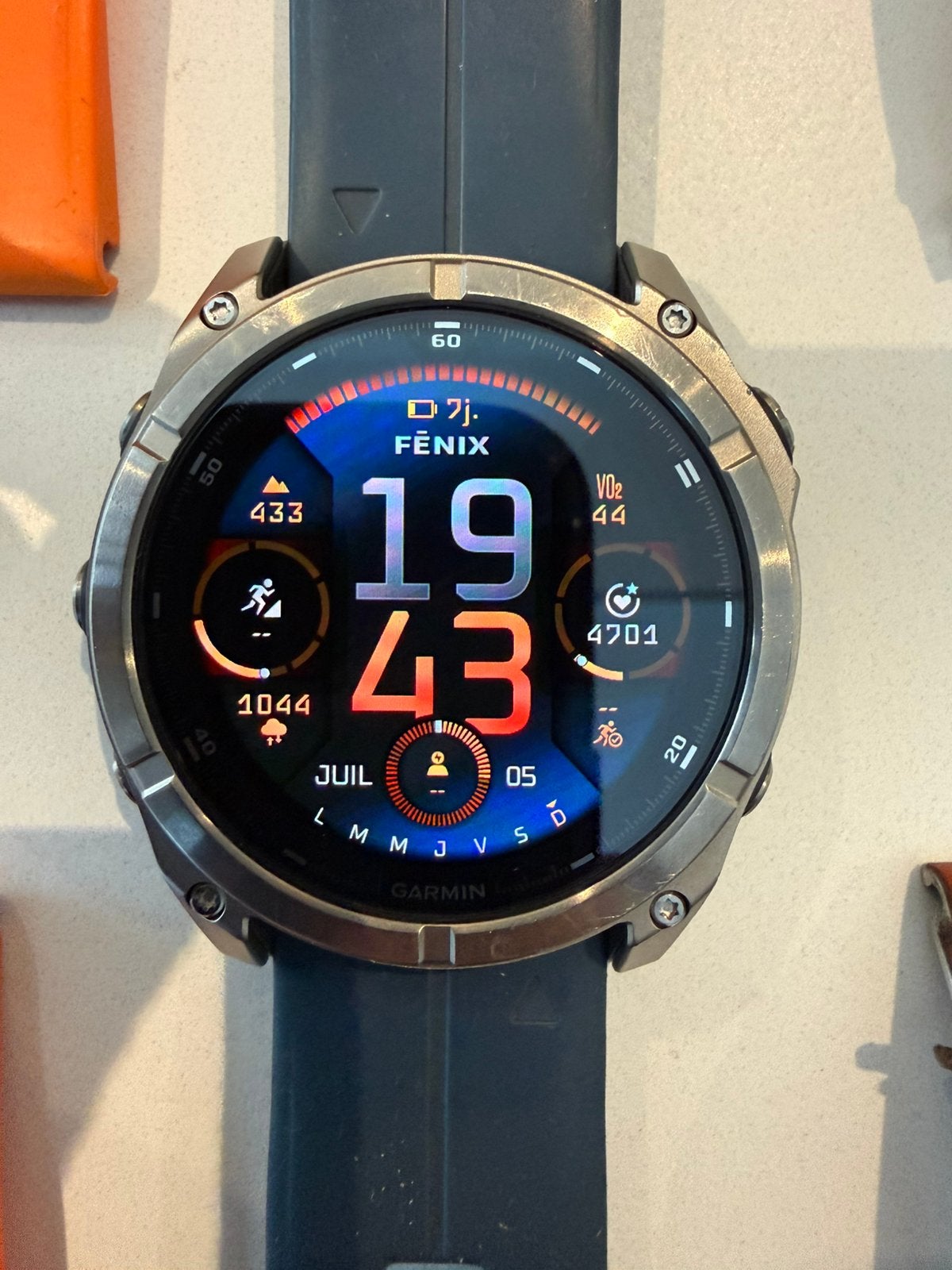 Garmin Fenix 8 51mm Amoled Sapphire, Étanche, Avancer d'un pas, Enlèvement, Utilisé