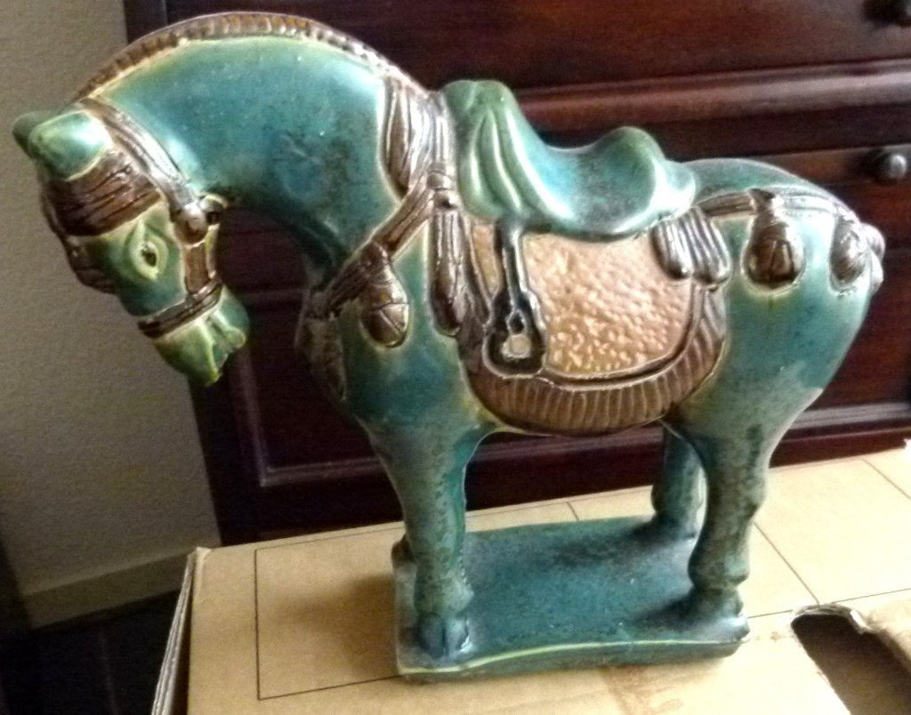 CHEVAL SANCAI DE LA DYNASTIE TANG, Enlèvement ou Envoi