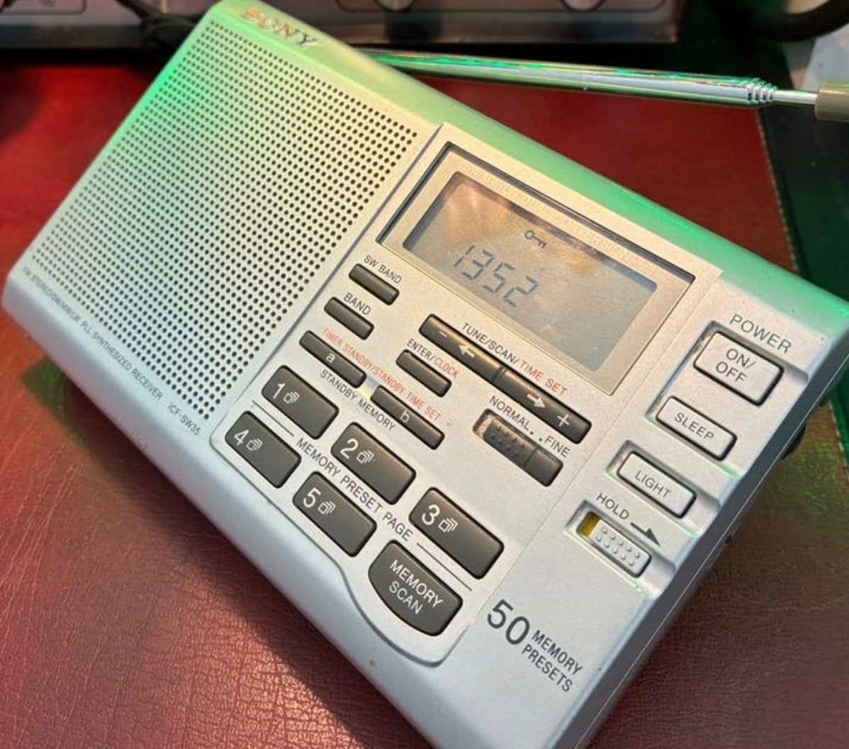 Sony ICF SW 35 wereldontvanger, TV, Hi-fi & Vidéo, Radios, Radio, Enlèvement ou Envoi