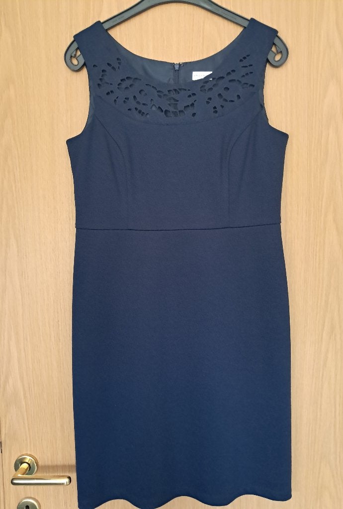Kleed Minuet Petite, Kleding | Dames, Minuet Petite, Blauw, Zo goed als nieuw, Knielengte