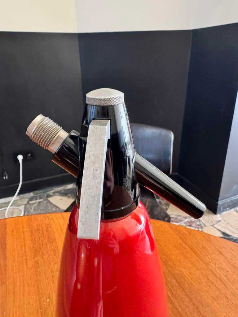 Lot de 3 siphons vintage – 2 rouges & 1 doré –, Antiek en Kunst, Ophalen of Verzenden
