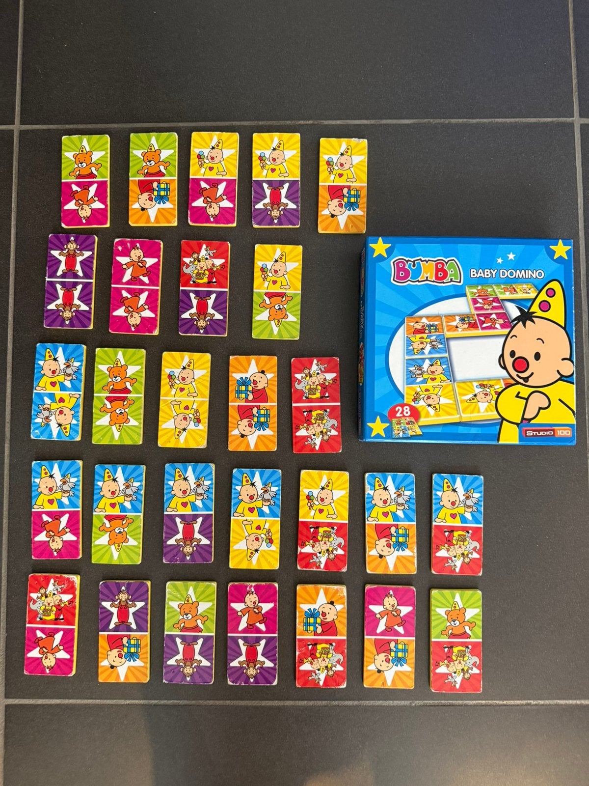 Bumba baby domino, Hobby en Vrije tijd, Ophalen of Verzenden, Gebruikt