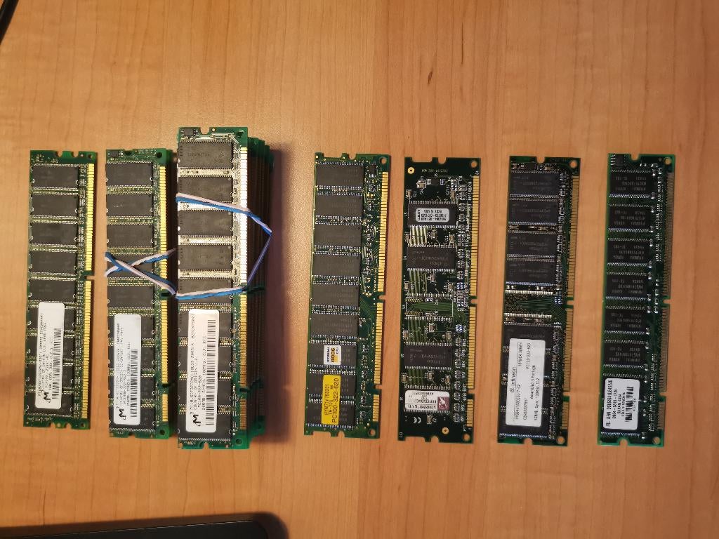 Diverse geheugen latjes Prijs vanaf 5€/stuk, Computers en Software, RAM geheugen, 1 GB of minder, Nieuw, Ophalen of Verzenden