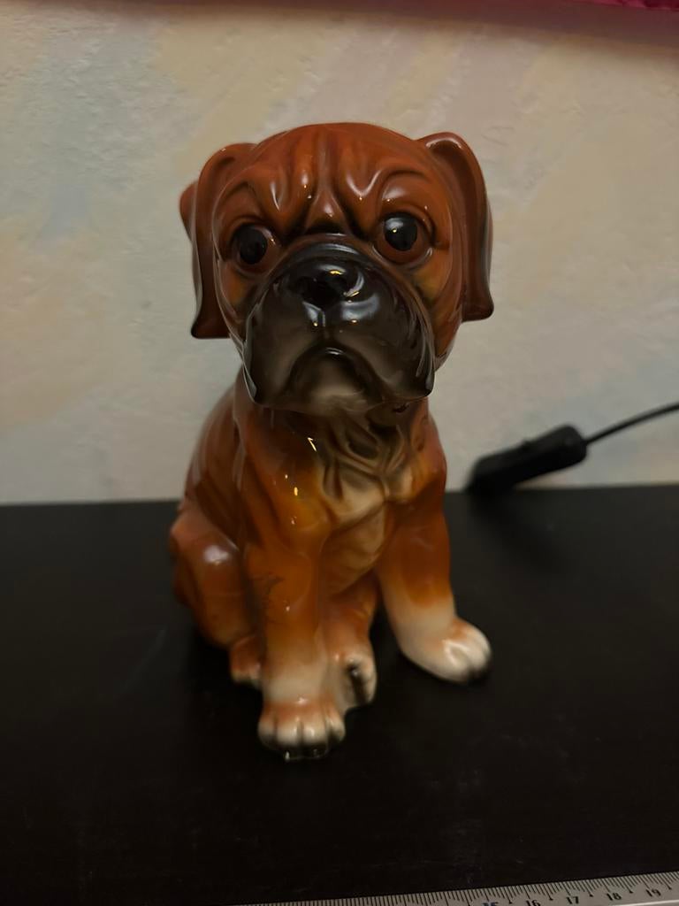 Hondenbeeld Bulldog, Ophalen, Gebruikt, Hond of Kat, Beeldje of Figuurtje