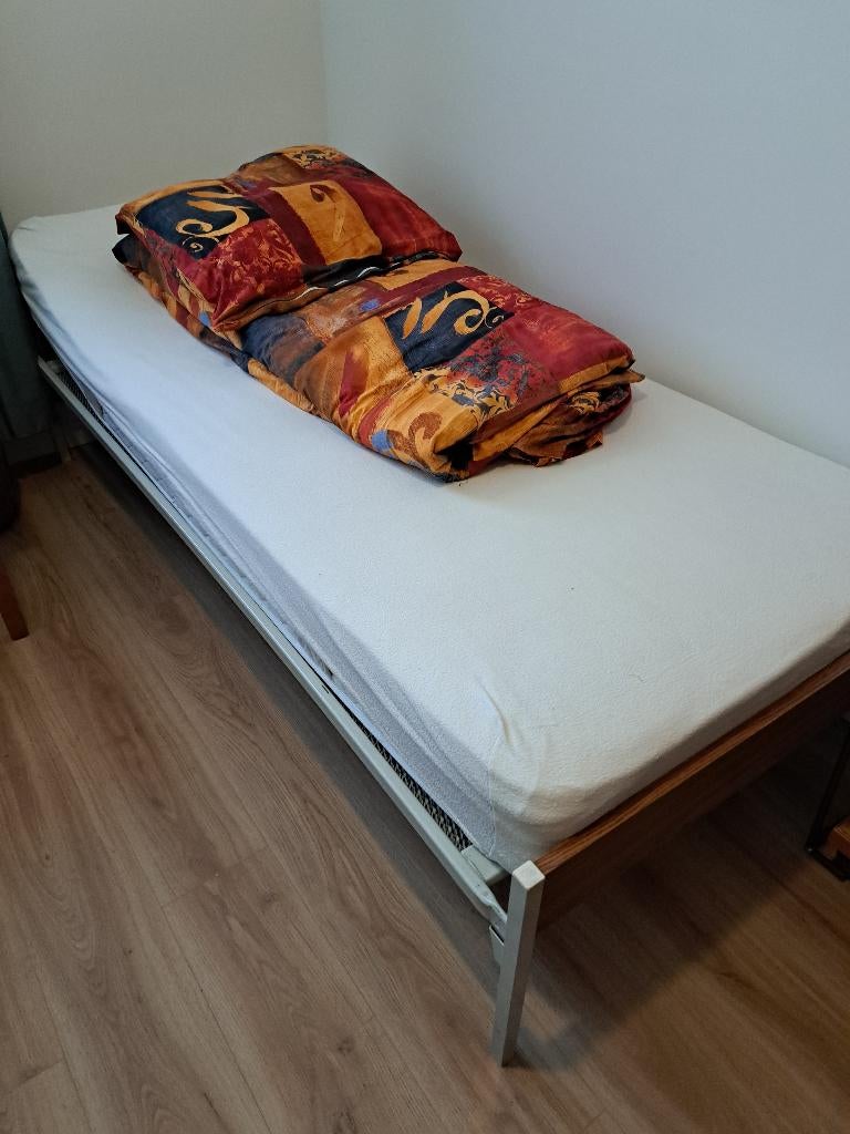ledikant eenpersoons, Ophalen, Gebruikt, 90 cm, Eenpersoons