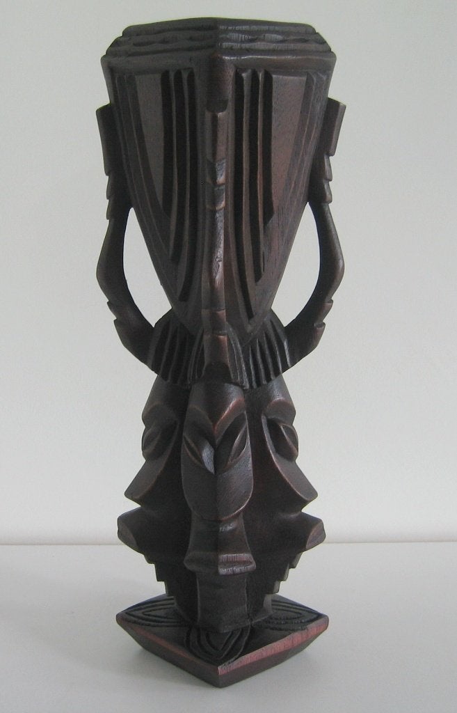 Statue africaine en bois - 4035, Antiquités & Art, Enlèvement, Statue
