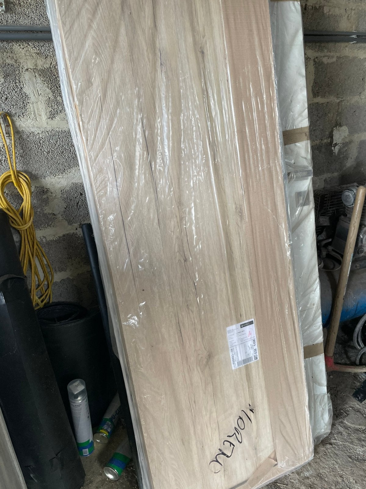 185x60 plan de travail, Enlèvement, Comme neuf