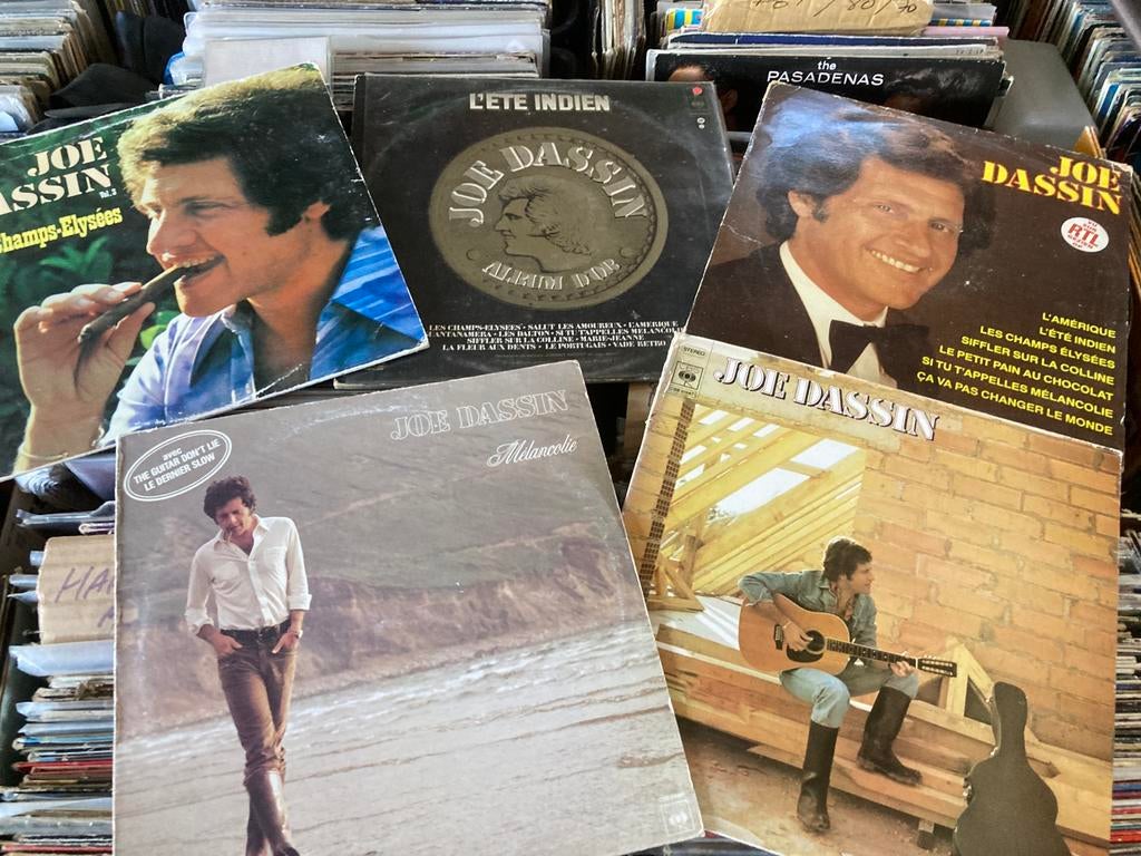 JOE DASSIN/5 lp’s samen, Enlèvement, Comme neuf