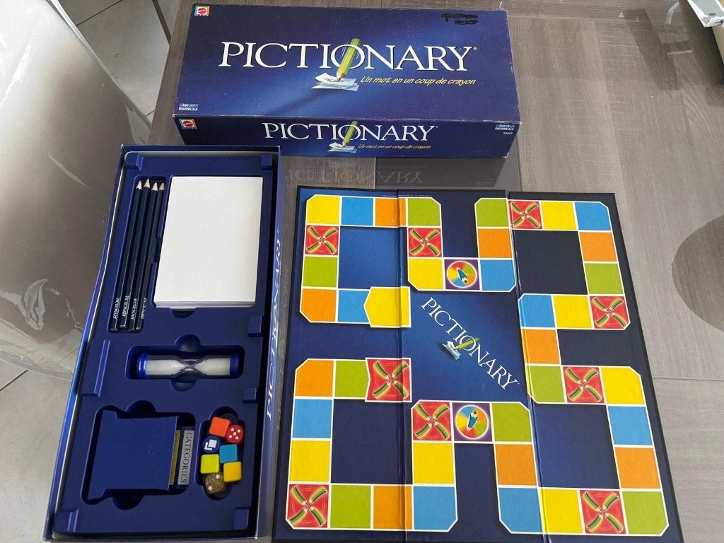 Pictionary, Ophalen of Verzenden, Zo goed als nieuw, Mattel