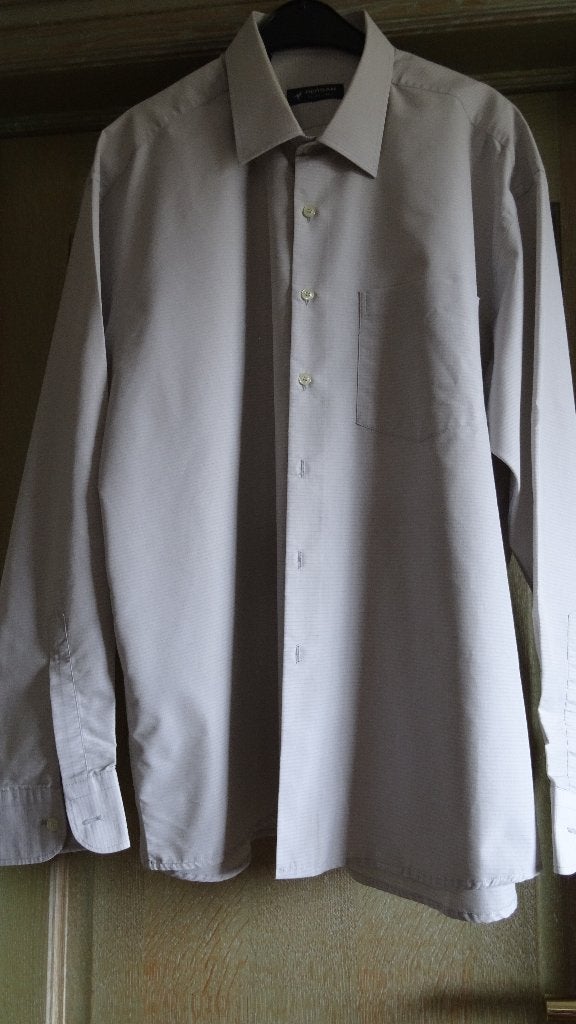 CHEMISE « PERSAN » TAILLE 46, Gris, Enlèvement ou Envoi, Chemise, Porté