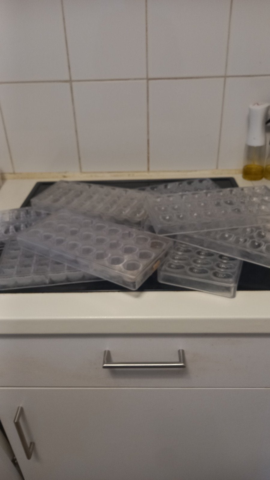 moules polycarbonate, Enlèvement