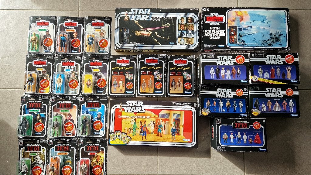 Star Wars Retro Collection Hasbro lot vintage collection, Collections, Enlèvement ou Envoi, Comme neuf, Figurine