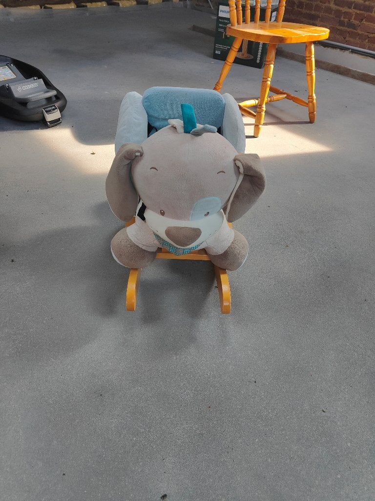 Baby schommel, Kinderen en Baby's, Wipstoeltjes, Ophalen, Zo goed als nieuw, Schommelstoel, Met gordel(s) of riempje(s)