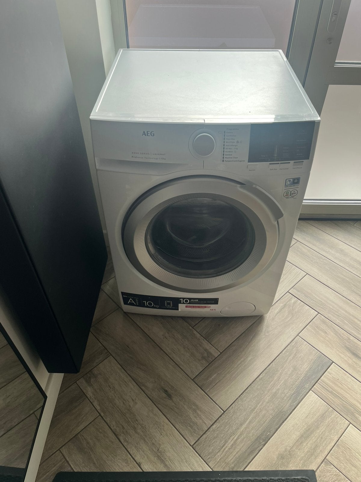 Lavamat Prosense AEG 10 KG série 6000, Enlèvement, Comme neuf, Chargeur frontal, Classe énergétique A ou plus économe