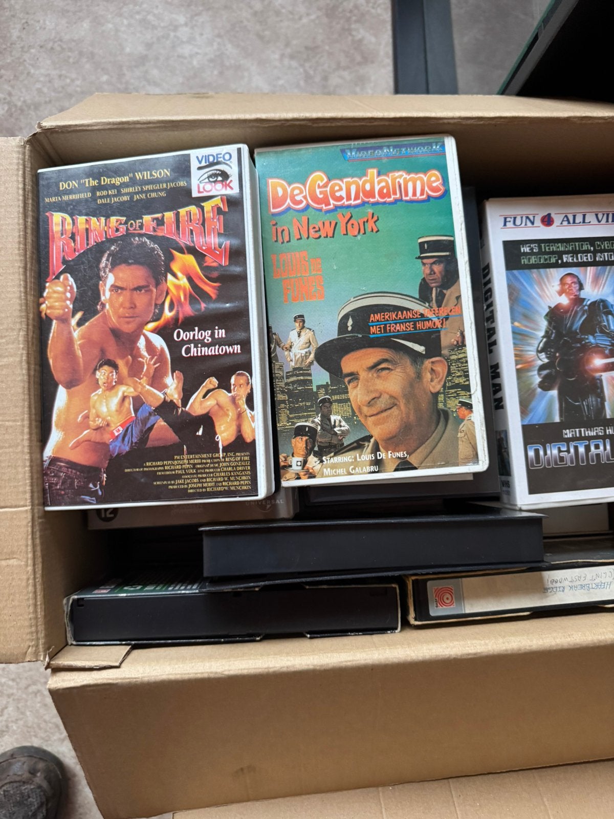 Video films, Ophalen, Zo goed als nieuw