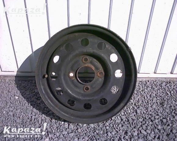 4 stalen velgen 14 inch, 15 inch, voor Opel, Auto-onderdelen, Banden en Velgen, Ophalen, Overige, Gebruikt, Velg(en)