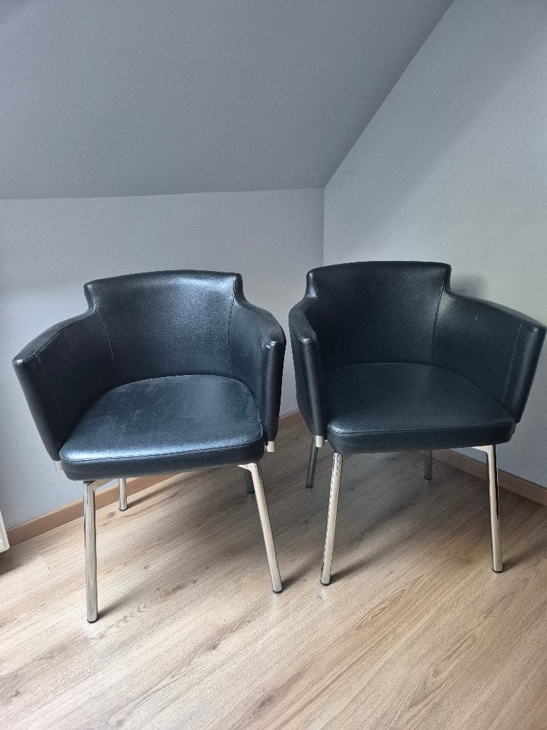 Chaises, Maison & Meubles, Chaises, Comme neuf, Enlèvement, Modern, Noir