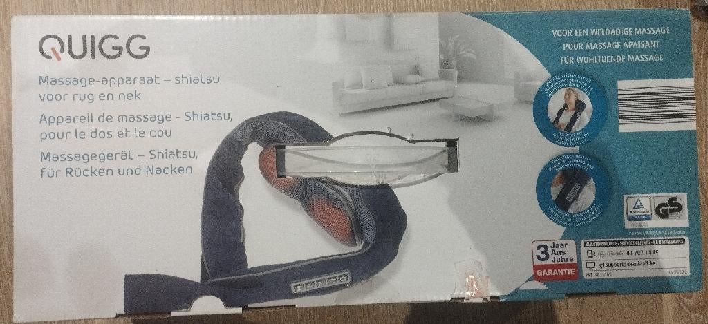 massage apparaat shiatsu, Enlèvement, Comme neuf, Appareil