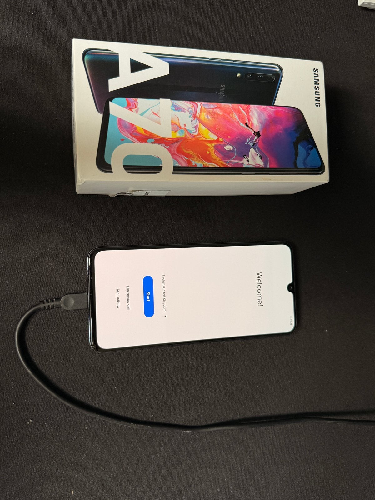 Samsung Galaxy A70 128 Go – Noir – Fonctionne parfaitement, Télécoms, Téléphonie mobile | Samsung, Enlèvement, Utilisé, Sans abonnement