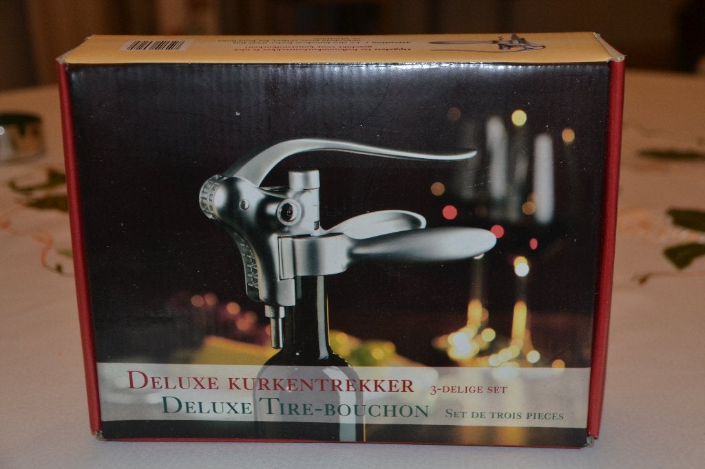 Tire-bouchon Deluxe (3 pièces), Enlèvement ou Envoi, Neuf, Métal