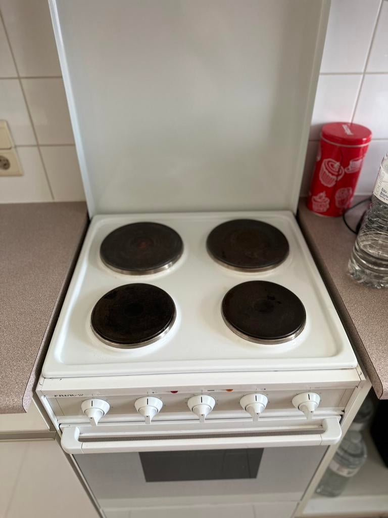 Fornuis met oven(oven nieuw), Ophalen, Zo goed als nieuw