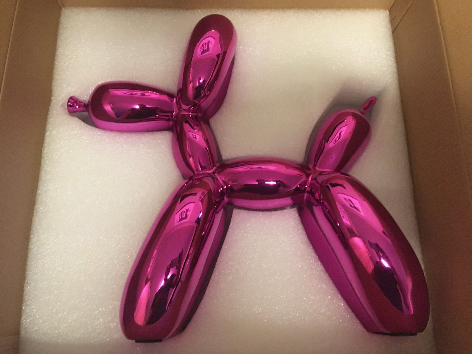 Balloon dog (after) Editions studio jeff koons, Sculpture, 30 cm, Enlèvement ou Envoi, Numéroté