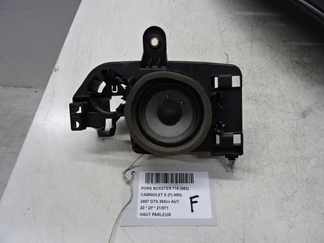 HAUT PARLEUR / ENCEINTE Porsche 718 Boxster (982), Utilisé, Porsche