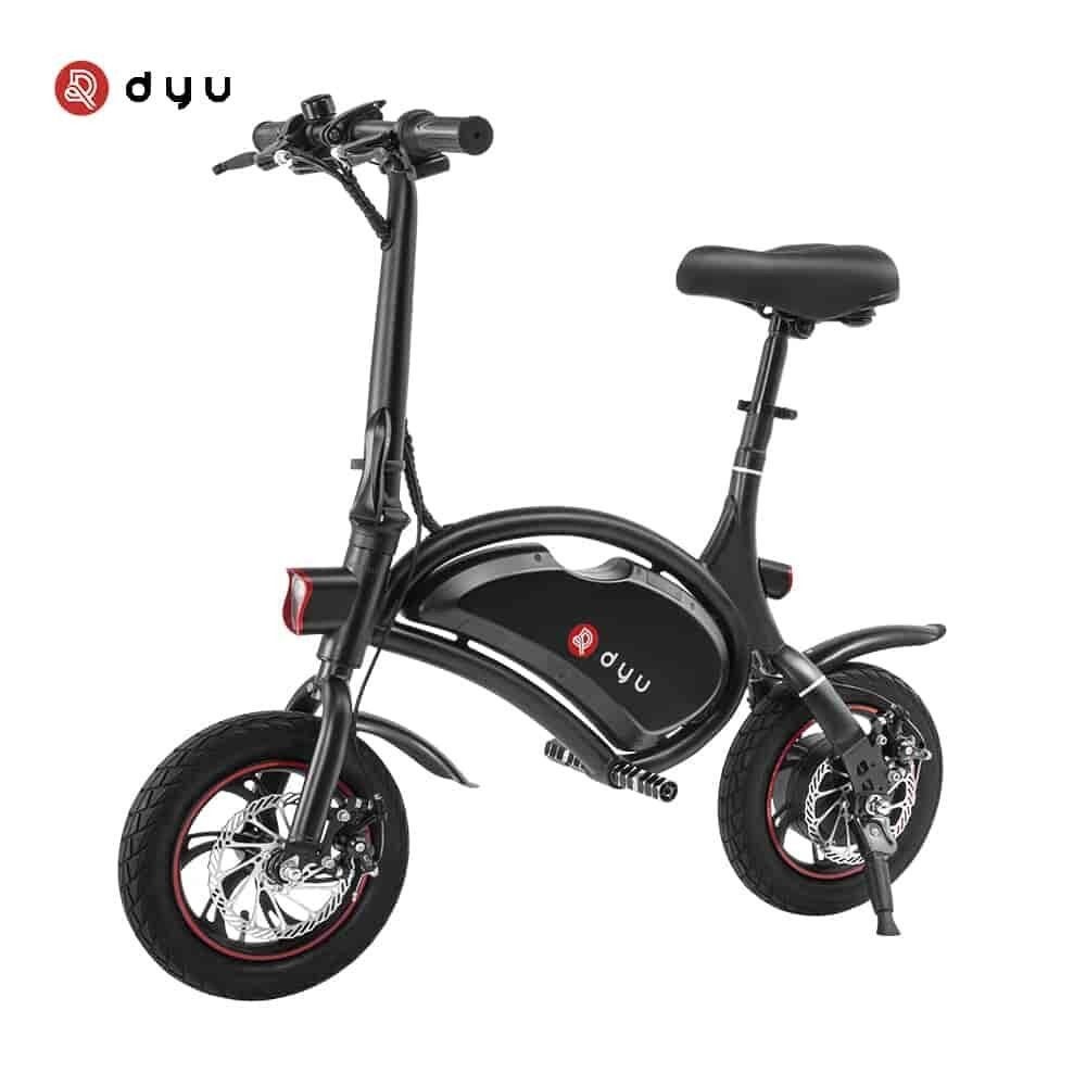 Elektrische plooilfiets 12" Dyu ( batterij moet vervangen ), Fietsen en Brommers, Ophalen