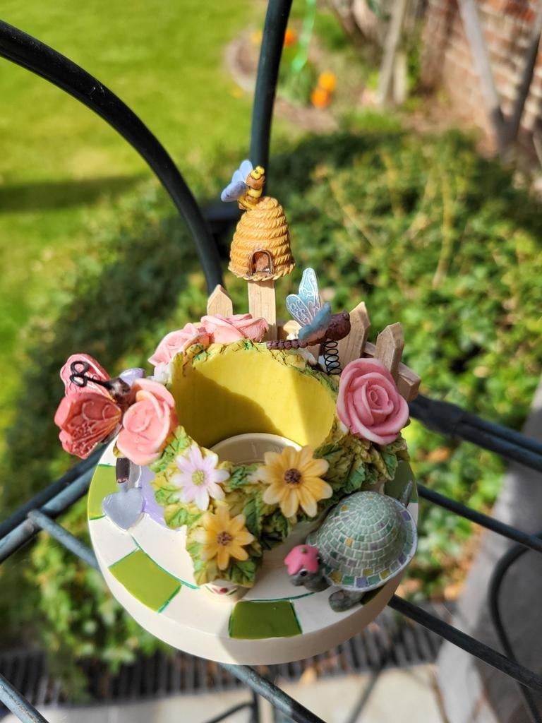 Home Interiors « Spring Friends » Bougeoir et capsuleur, Enlèvement