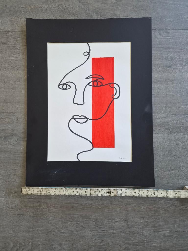 Moderne kunstprint – Myriem El-Kaddouri, Enlèvement ou Envoi