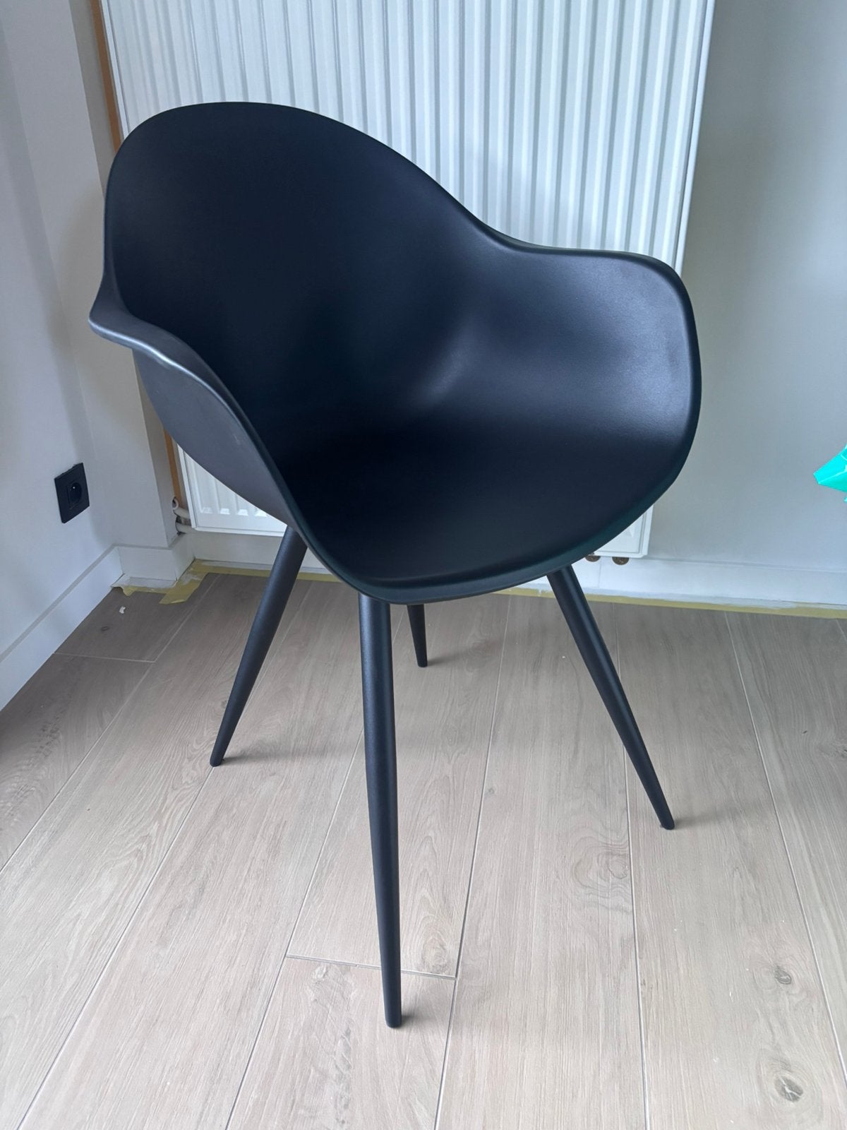 6 stoelen te koop, Huis en Inrichting, Stoelen, Ophalen, Kunststof, Zo goed als nieuw, Vijf, Zes of meer stoelen