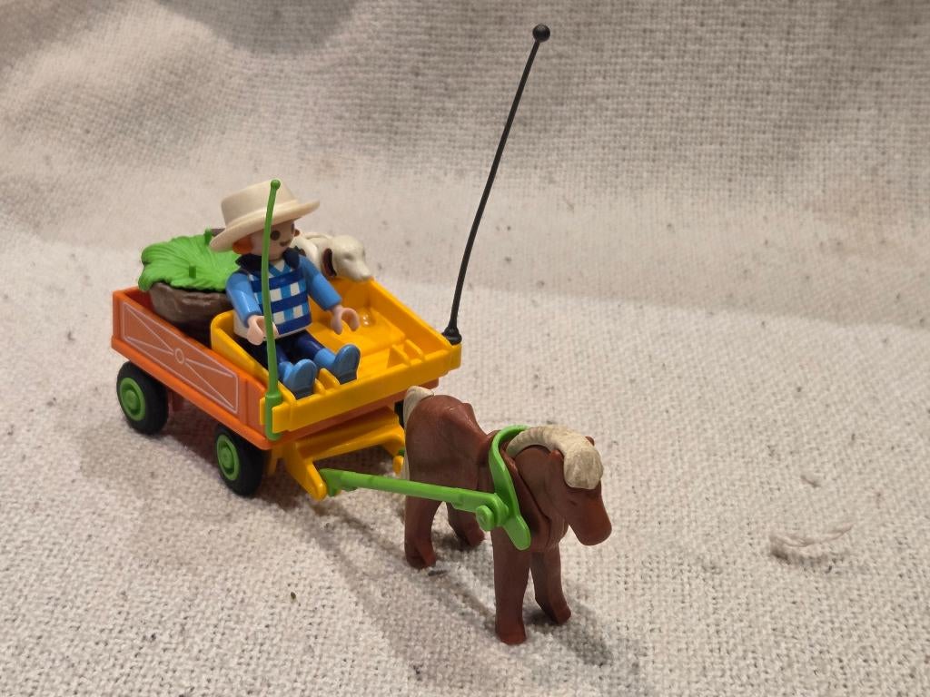 Playmobil Pony koets (3118), Ophalen of Verzenden, Gebruikt
