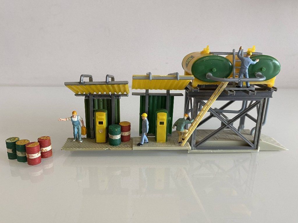 HO Faller 120145 pompstation voor diesellocs (834), Autres marques, Enlèvement ou Envoi, Utilisé, Pont, Tunnel ou Bâtiment