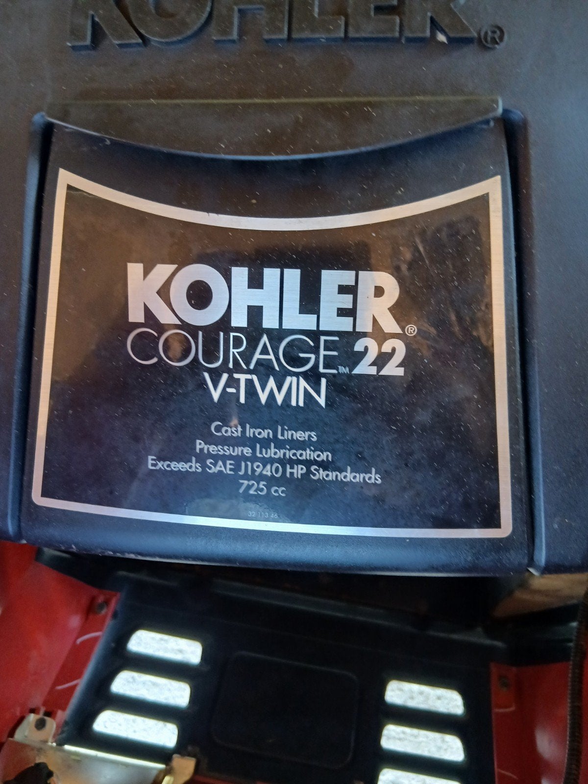 kohler 22cv v-twin courage, Ophalen