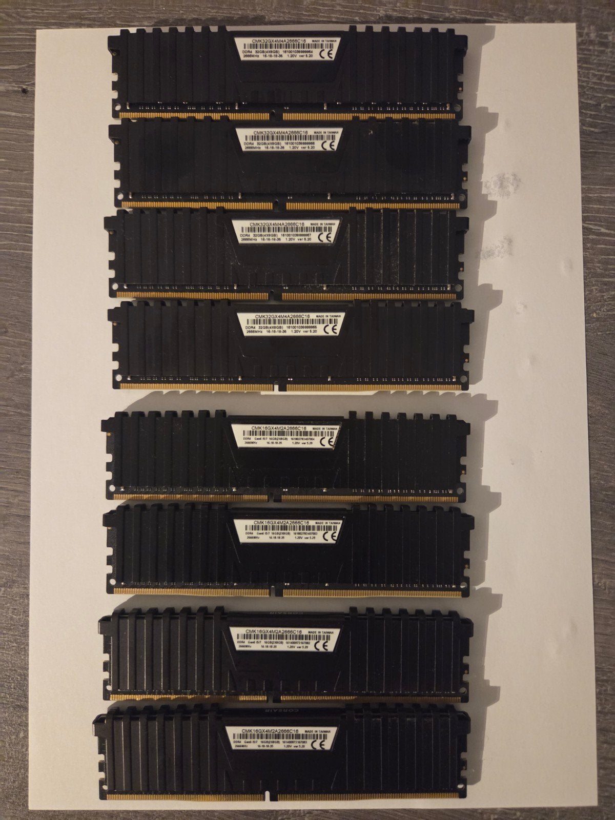 64GB (8x8gb) vengeance lpx DDR4, Ophalen, Gebruikt, DDR4